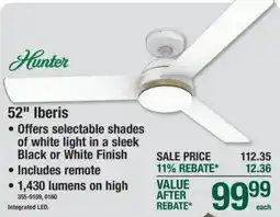 Menards Hunter 52" Iberis offer