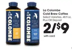 QFC La Colombe cold brew coffee offer