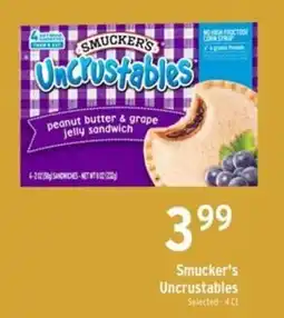 Brookshire's Smucker's Uncrustables offer
