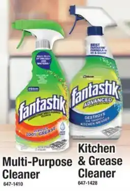 Menards Fantastik Multi-Purpose Cleaner offer