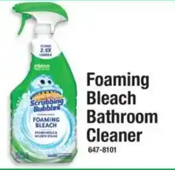 Menards Scrubbing Bubbles Foaming Bleach Bathroom Cleaner offer