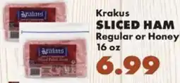 Sullivan's Foods Krakus sliced ham offer