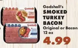 Sullivan's Foods Godshall's smoked turkey bacon offer