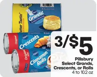 Harp's Market Pillsbury Select Grands, Crescents, or Rolls offer