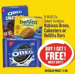 IGA Nabisco Oreo, Cakesters or BelVita Bars offer