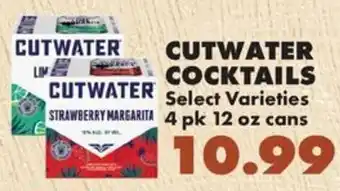 Sullivan's Foods Cutwater cocktails offer