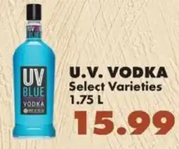 Sullivan's Foods Uv Blue Vodka offer