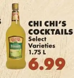 Sullivan's Foods Chi Chi's Cocktails offer