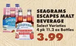 Sullivan's Foods Seagrams escapes malt beverage offer