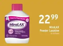 Brookshire's Miralax Powder Laxative offer