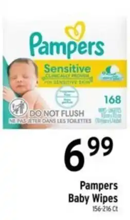 Brookshire's Pampers baby wipes offer