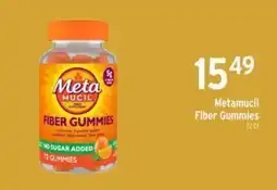 Brookshire's Metamucil fiber gummies offer