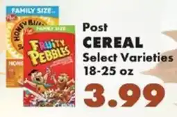 Sullivan's Foods Post cereal offer