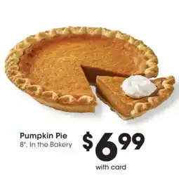 Fry's Pumpkin Pie offer