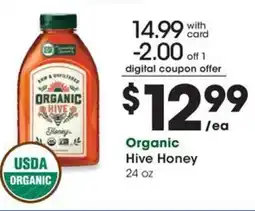 QFC Organic Hive Honey offer