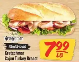 IGA Kretschmar cajun turkey breast offer