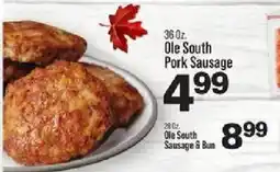 IGA Ole South Pork Sausage offer