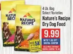 IGA Nature's Recipe Dry Dog Food offer