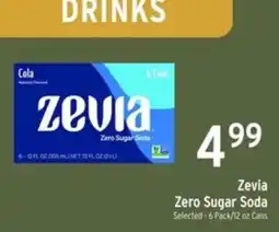 Brookshire's Zevia Zero Sugar Soda offer
