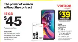 Dollar General TCL K33 5G offer