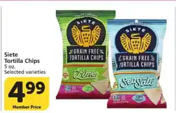 Albertsons Siete Tortilla Chips offer