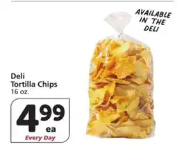 Albertsons Deli Tortilla Chips offer