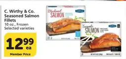 Albertsons C. WIRTHY & CO. Seasoned Salmon Fillets offer
