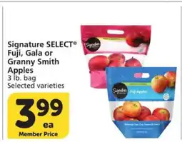 Albertsons Signature SELECT Fuji, Gala or Granny Smith Apples offer