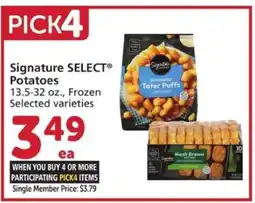 Albertsons Signature Select Potatoes offer
