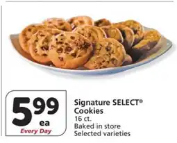 Albertsons Signature Select Cookies offer