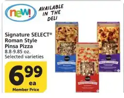 Albertsons Signature SELECT Roman Style Pinsa Pizza offer