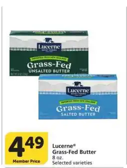 Albertsons Lucerne Grass-Fed Butter offer