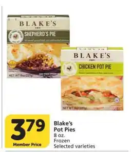 Albertsons Blake's Pot Pies offer