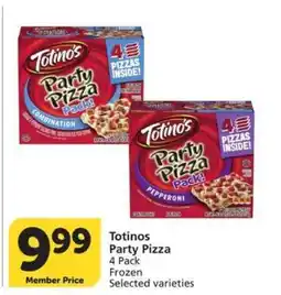 Albertsons Totinos Party Pizza offer