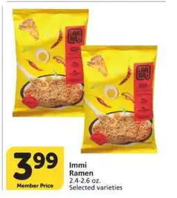 Albertsons Immi Ramen offer