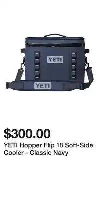 Cabela's YETI Hopper Flip 18 Soft-Side Cooler - Classic Navy offer