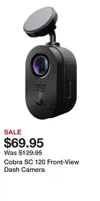 Cabela's Cobra SC 120 Front-View Dash Camera offer