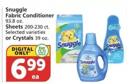 Albertsons Snuggle Fabric Conditioner offer