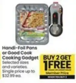 Safeway Handi-Foil Pans or Good Cook Cooking Gadget offer