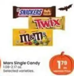 Safeway Mars Single Candy offer