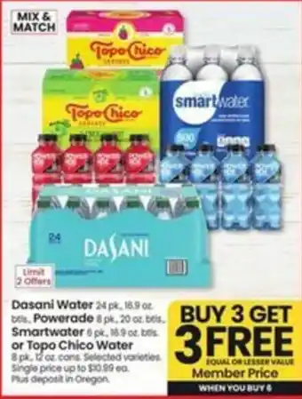 Safeway Dasani Water offer
