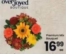 Safeway Overjoyed Boutique Premium Mix Bouquet offer
