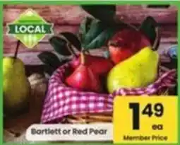 Safeway Bartlett or Red Pear offer