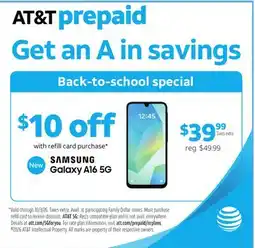 Family Dollar SAMSUNG Galaxy A16 offer