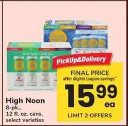 Safeway HIGH NOON offer