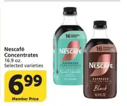 Albertsons Nescafé Concentrates offer