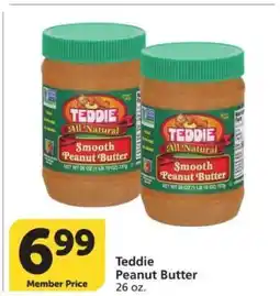 Albertsons Teddie Peanut Butter offer