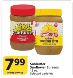 Albertsons SunButter Sunflower Spreads offer
