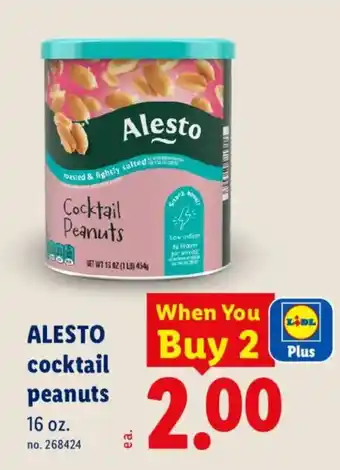 Alesto cocktail peanuts