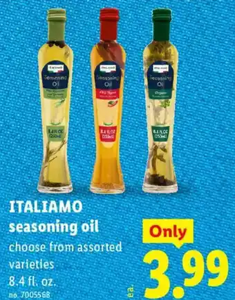 Italiamo seasoning oil